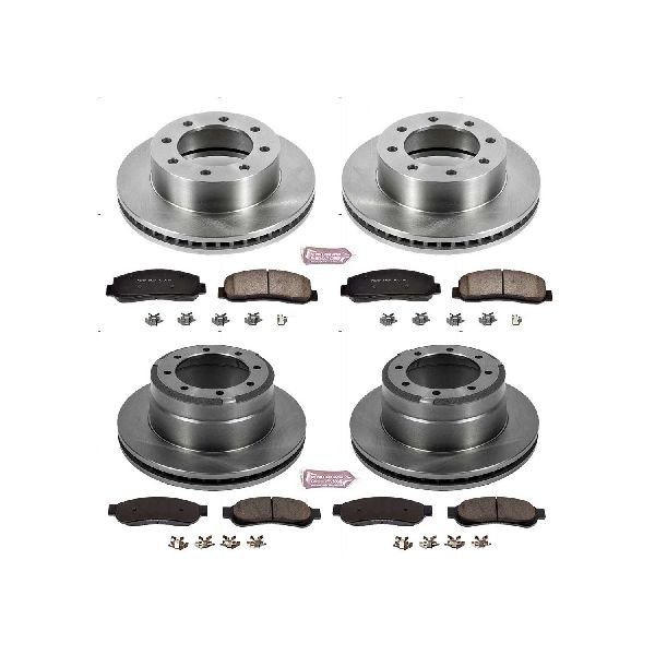 2005-2010 Ford F-350 Super Duty Disc Brake Kit - Front and Rear (Powerstop)