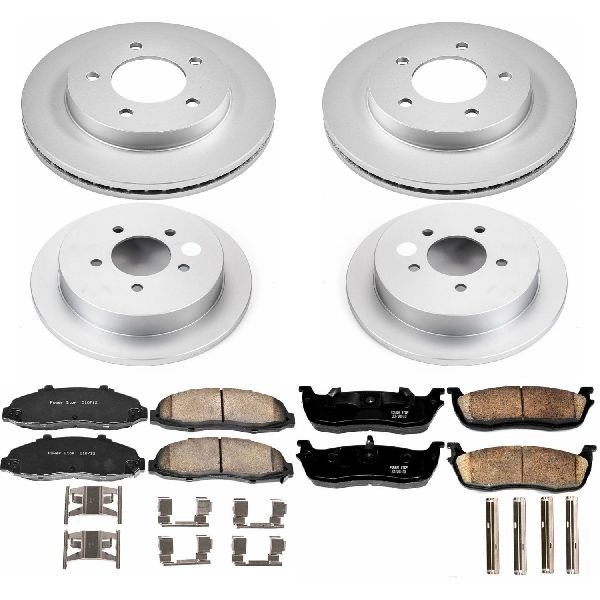 2000-2003 Ford F-150 Disc Brake Kit - Front and Rear (Powerstop)