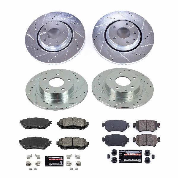 2019-2020 Mazda 6 Disc Brake Kit - Front and Rear (Powerstop)
