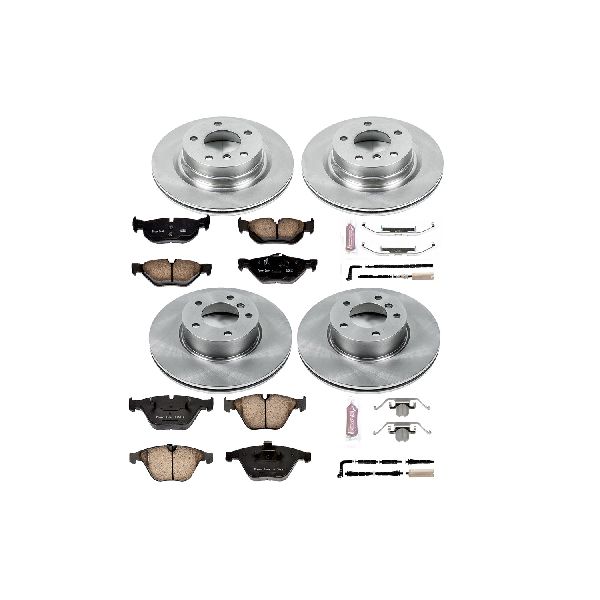 2008-2010 BMW 328i Disc Brake Kit - Front and Rear (Powerstop)