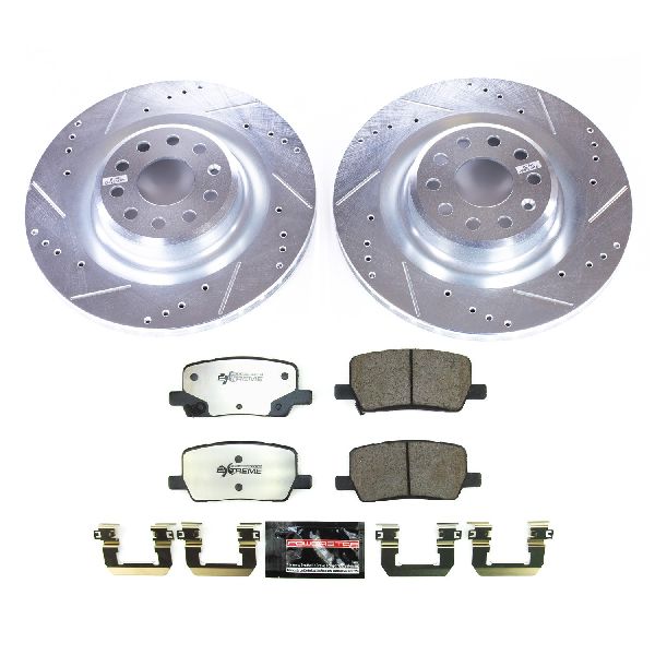 2017-2021 Tesla X Disc Brake Kit - Rear (Powerstop)