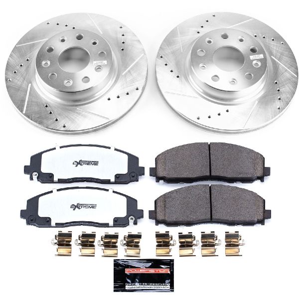 2018-2024 Jeep Wrangler Disc Brake Kit - Front (Powerstop)