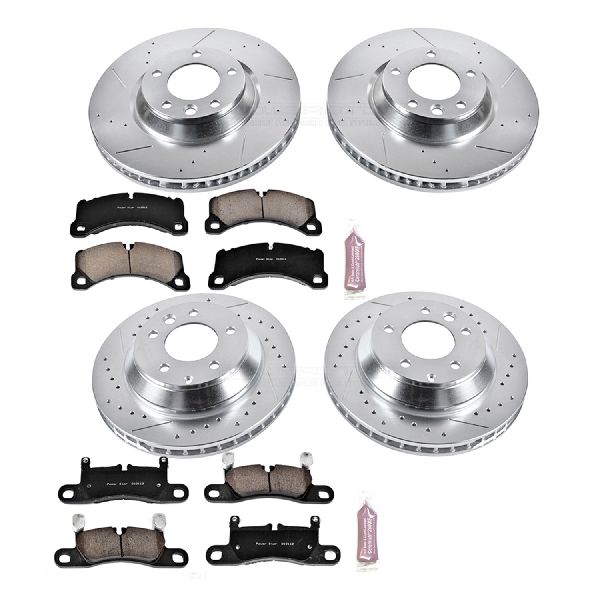 2011-2013 Porsche Cayenne Disc Brake Kit - Front and Rear (Powerstop)