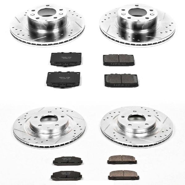 1993-1995 Mazda RX-7 Disc Brake Kit - Front and Rear (Powerstop)