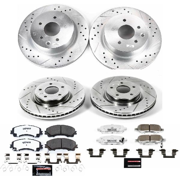 2016-2017 INFINITI QX50 Disc Brake Kit - Front and Rear (Powerstop)