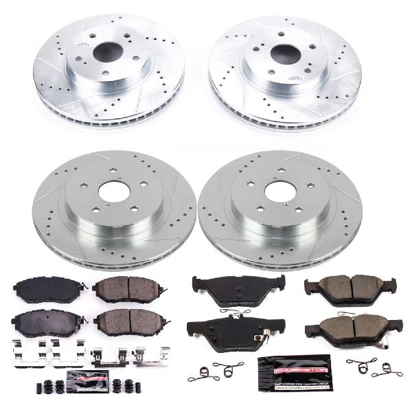 2015 Subaru Legacy Disc Brake Kit - Front and Rear (Powerstop)