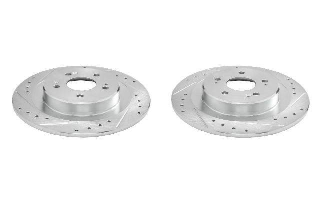 2021-2025 Acura TLX Disc Brake Rotor Set - Rear (Powerstop)