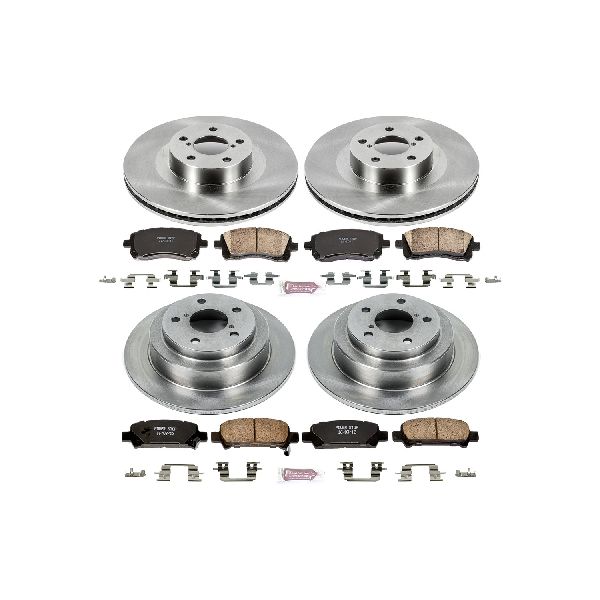 2002-2003 Subaru Impreza Disc Brake Kit - Front and Rear (Powerstop)