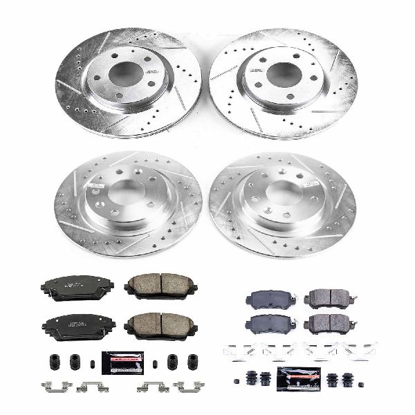 2016-2018 Mazda CX-3 Disc Brake Kit - Front and Rear (Powerstop)