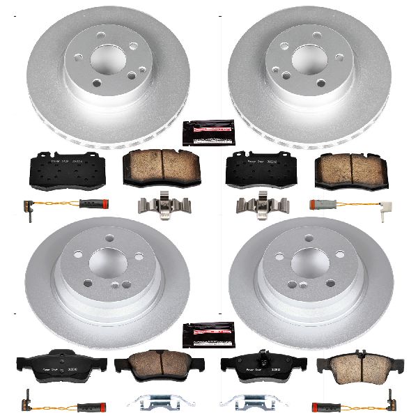 2004-2006 Mercedes-Benz E500 Disc Brake Kit - Front and Rear (Powerstop)