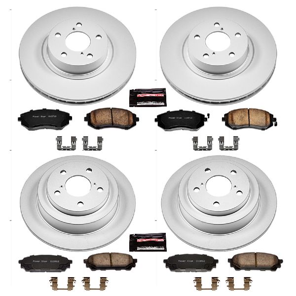 2005-2006 Saab 9-2X Disc Brake Kit - Front and Rear (Powerstop)