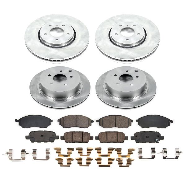 2009 INFINITI FX35 Disc Brake Kit - Front and Rear (Powerstop)