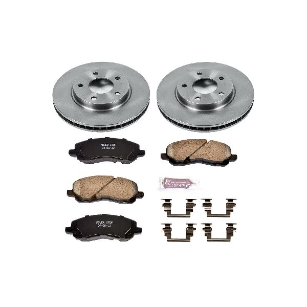 2007-2012 Dodge Caliber Disc Brake Kit - Front (Powerstop)