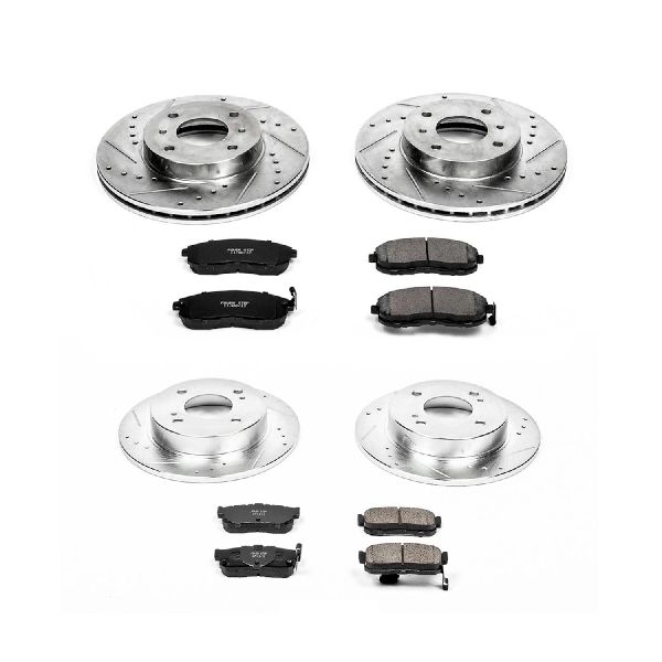 1999-2001 INFINITI G20 Disc Brake Kit - Front and Rear (Powerstop)