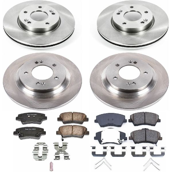 2018 Hyundai Elantra GT Disc Brake Kit - Front and Rear (Powerstop)
