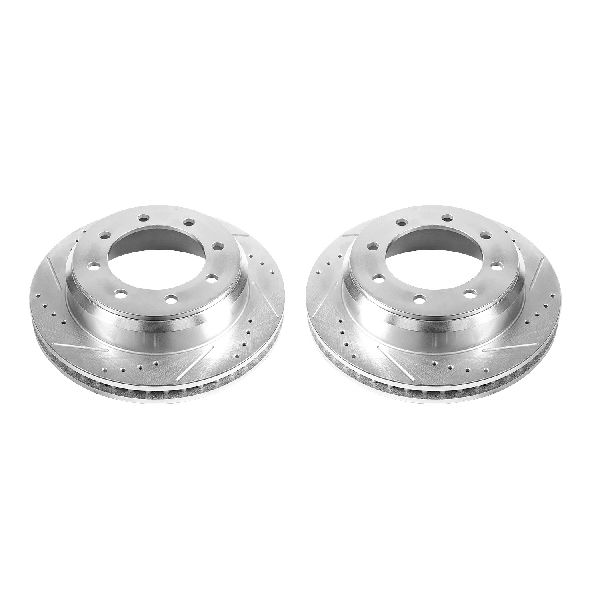 2008-2014 Ford E-250 Disc Brake Rotor Set - Rear (Powerstop)
