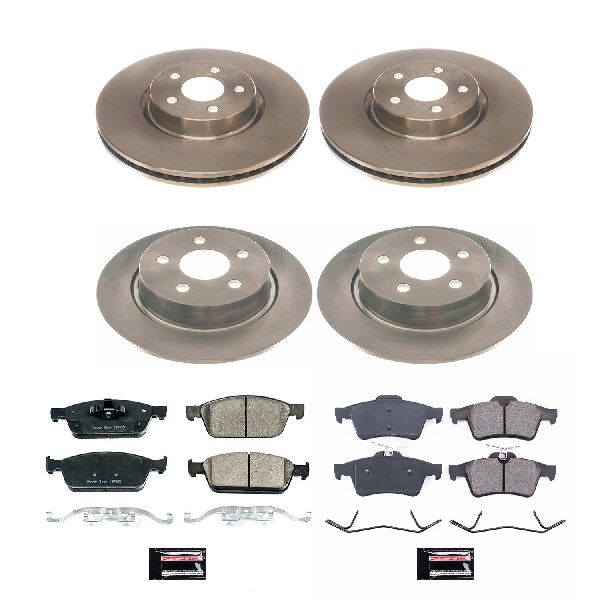 2018-2023 Ford Transit Connect Disc Brake Kit - Front and Rear (Powerstop)