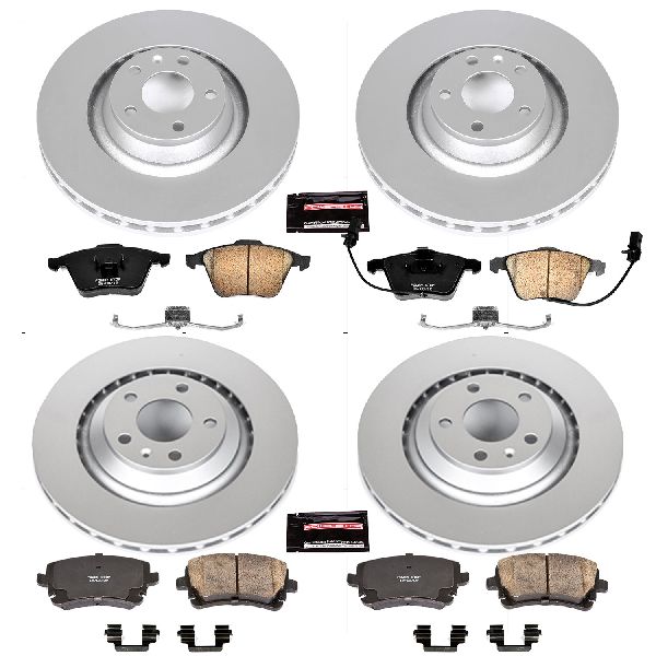 2006 Audi A6 Disc Brake Kit - Front and Rear (Powerstop)