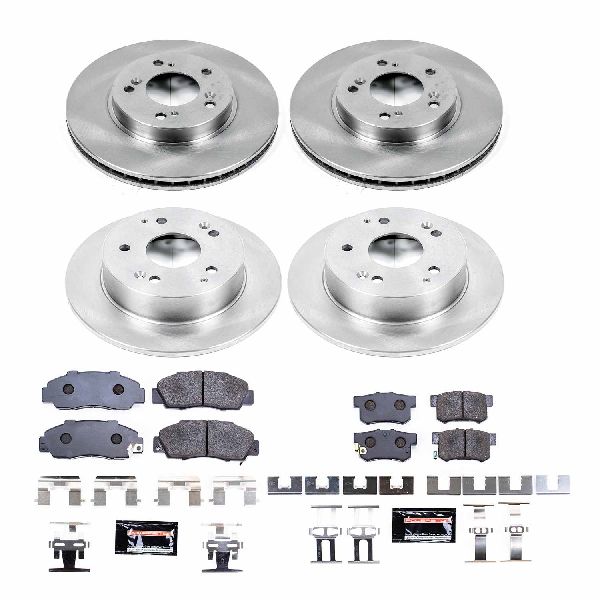 1997-2001 Acura Integra Disc Brake Kit - Front and Rear (Powerstop)