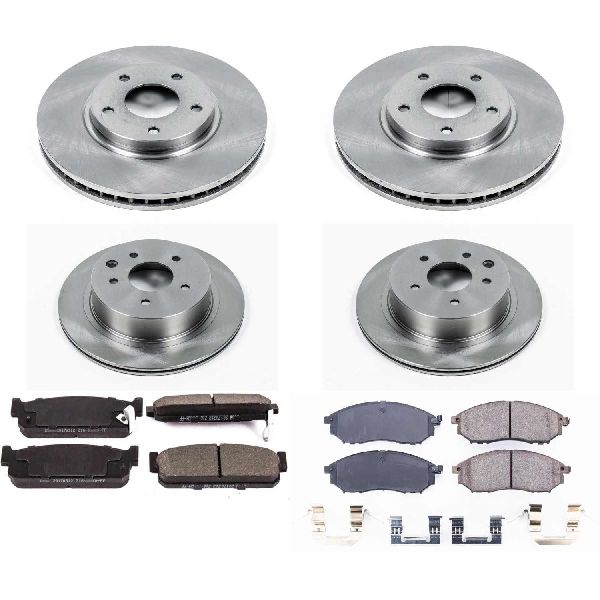 2003-2004 INFINITI M45 Disc Brake Kit - Front and Rear (Powerstop)