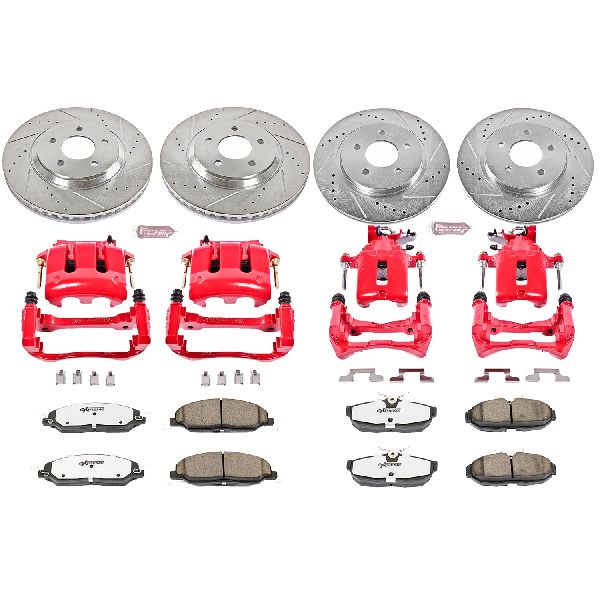 2005-2010 Ford Mustang Disc Brake Kit - Front and Rear (Powerstop)