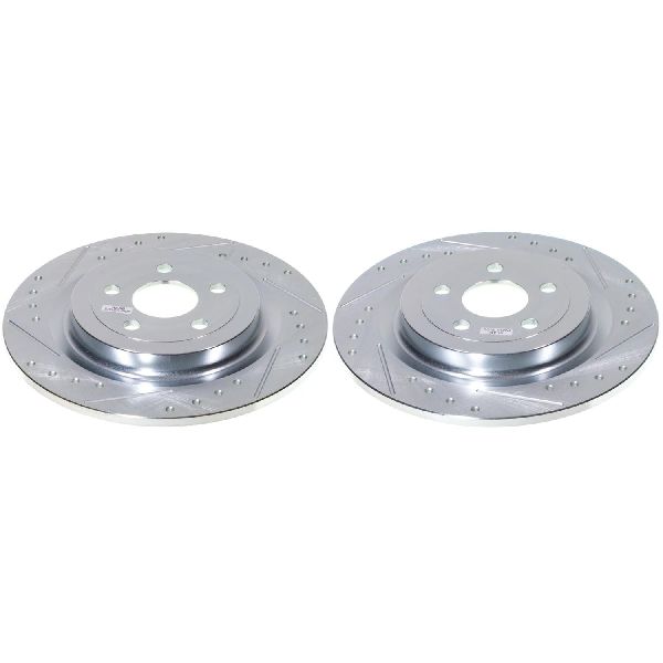 2021-2023 Ford Mustang Mach-E Disc Brake Rotor Set - Rear (Powerstop)