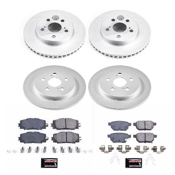 2016-2022 Toyota Prius Disc Brake Kit - Front and Rear (Powerstop)