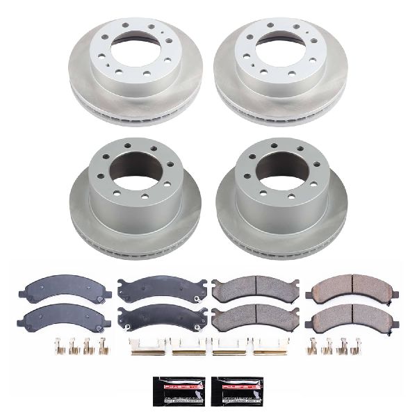 2003-2008 Chevrolet Express 3500 Disc Brake Kit - Front and Rear (Powerstop)