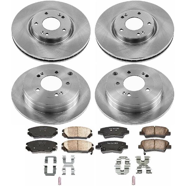 2007-2009 Kia Amanti Disc Brake Kit - Front and Rear (Powerstop)