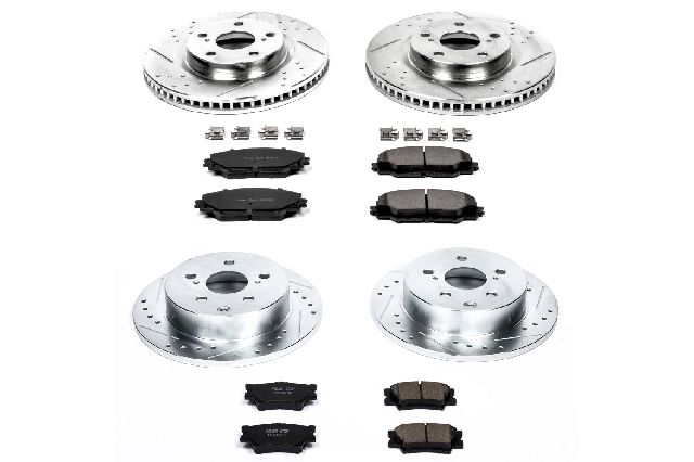 2006-2018 Toyota RAV4 Disc Brake Kit - Front and Rear (Powerstop)