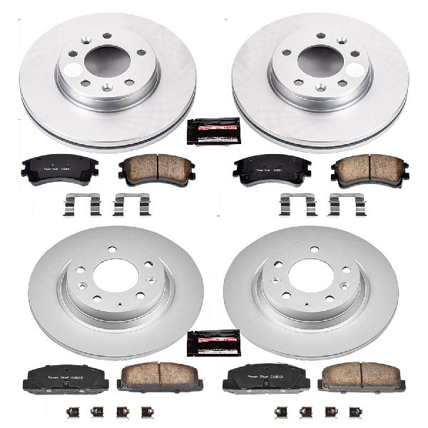 2003-2005 Mazda 6 Disc Brake Kit - Front and Rear (Powerstop)