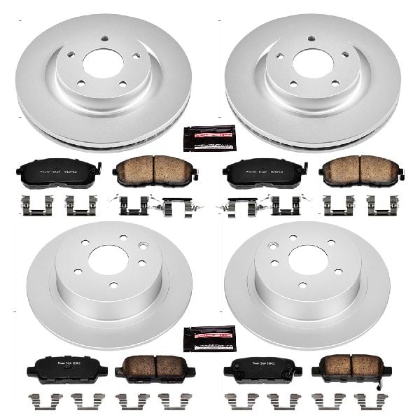2010-2013 Nissan Altima Disc Brake Kit - Front and Rear (Powerstop)