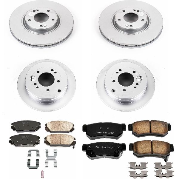 2006-2009 Hyundai Azera Disc Brake Kit - Front and Rear (Powerstop)