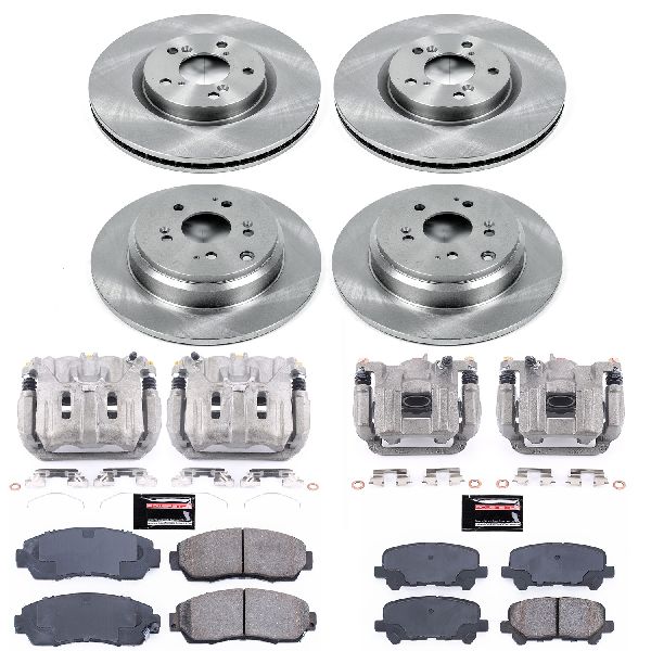 2011-2014 Honda Odyssey Disc Brake Kit - Front and Rear (Powerstop)
