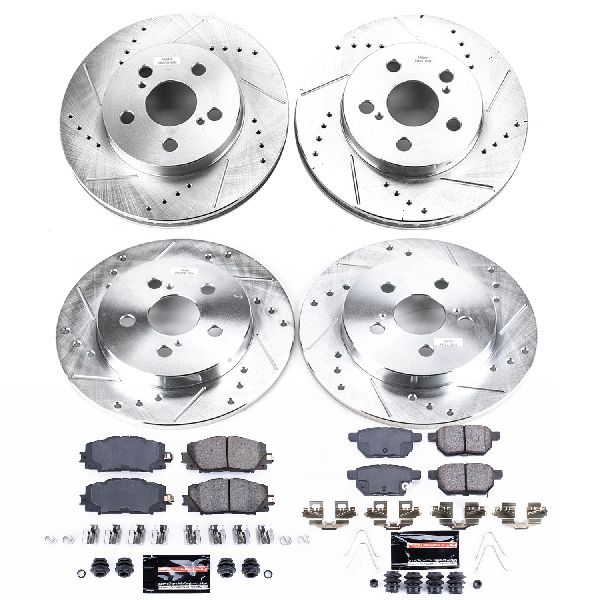 2016-2022 Toyota Prius Disc Brake Kit - Front and Rear (Powerstop)