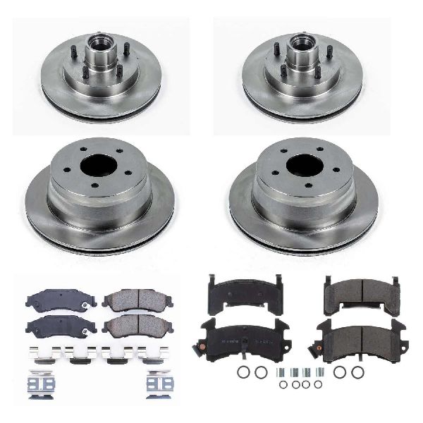 1998-2003 Chevrolet S10 Disc Brake Kit - Front and Rear (Powerstop)