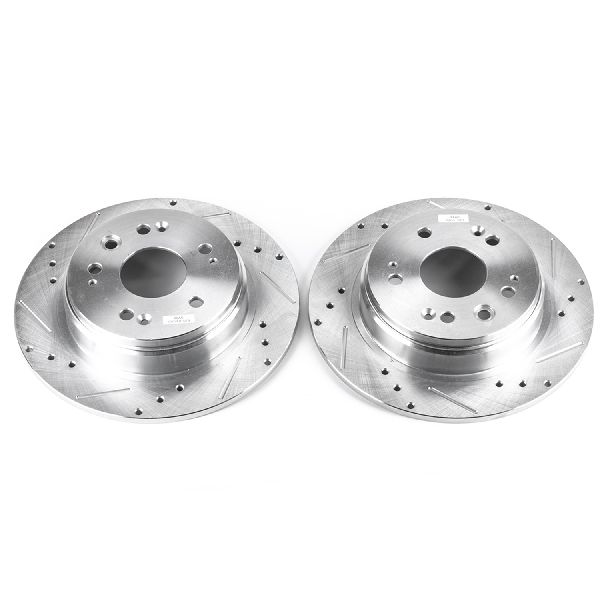 2002-2004 Honda CR-V Disc Brake Rotor Set - Rear (Powerstop)