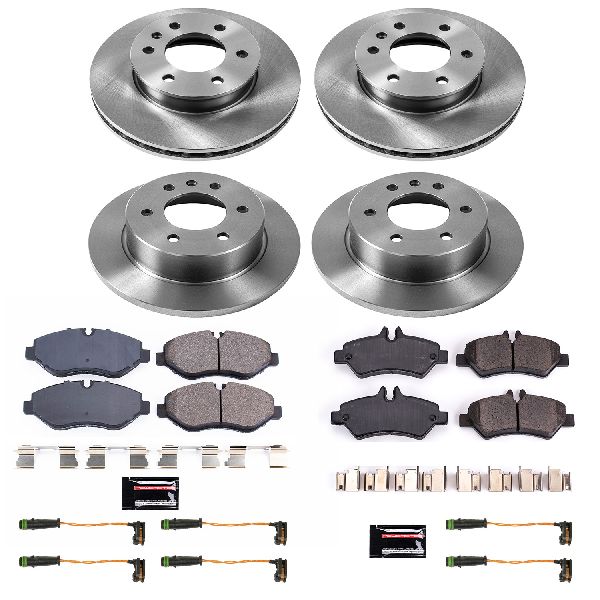 2007-2008 Freightliner Sprinter 2500 Disc Brake Kit - Front and Rear (Powerstop)