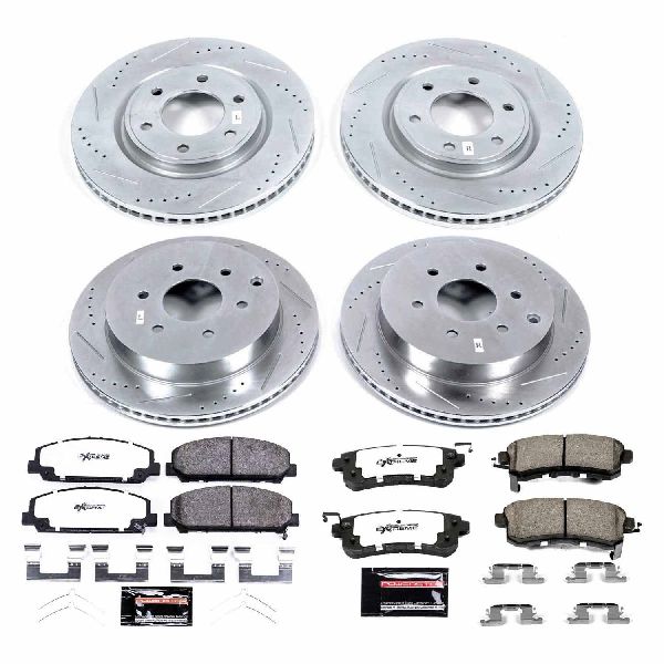 2011-2013 INFINITI QX56 Disc Brake Kit - Front and Rear (Powerstop)
