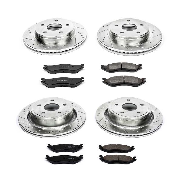 2004-2006 Dodge Durango Disc Brake Kit - Front and Rear (Powerstop)
