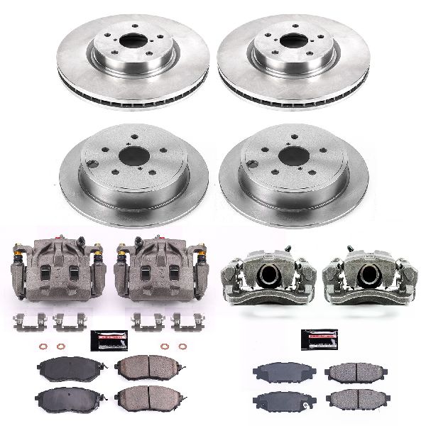 2015-2020 Subaru WRX Disc Brake Kit - Front and Rear (Powerstop)