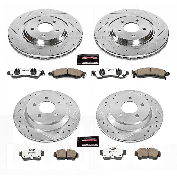 1994-2004 Ford Mustang Disc Brake Kit - Front and Rear (Powerstop)