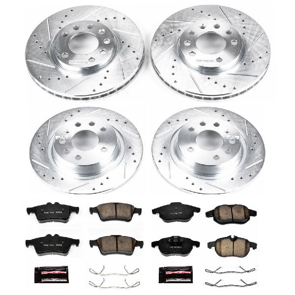 2003-2011 Saab 9-3 Disc Brake Kit - Front and Rear (Powerstop)