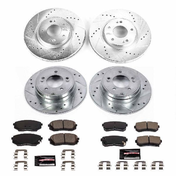 2017 Kia Optima Disc Brake Kit - Front and Rear (Powerstop)