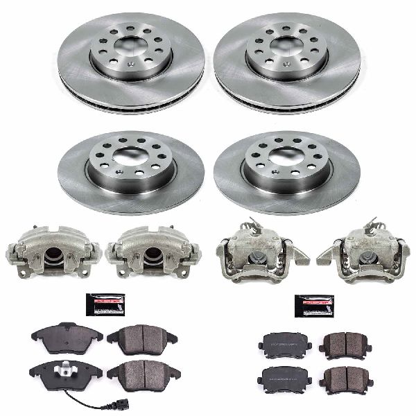 2010 Volkswagen Golf Disc Brake Kit - Front and Rear (Powerstop)