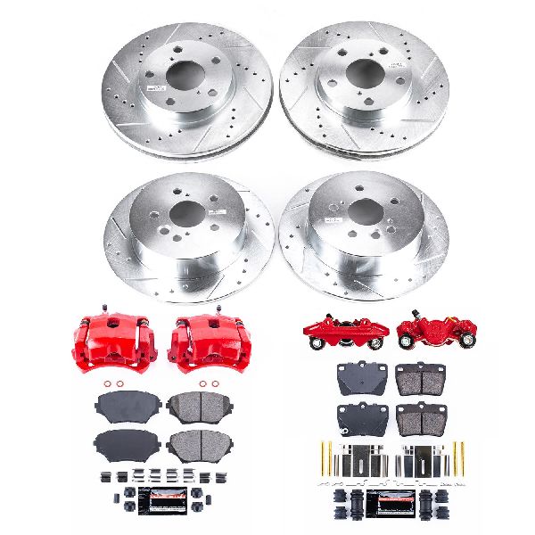 2004-2005 Toyota RAV4 Disc Brake Kit - Front and Rear (Powerstop)