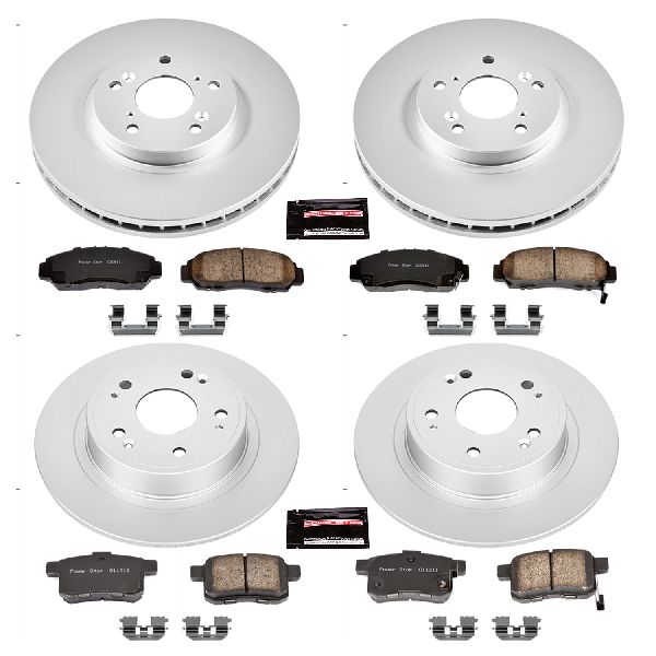 2009-2010 Acura TSX Disc Brake Kit - Front and Rear (Powerstop)
