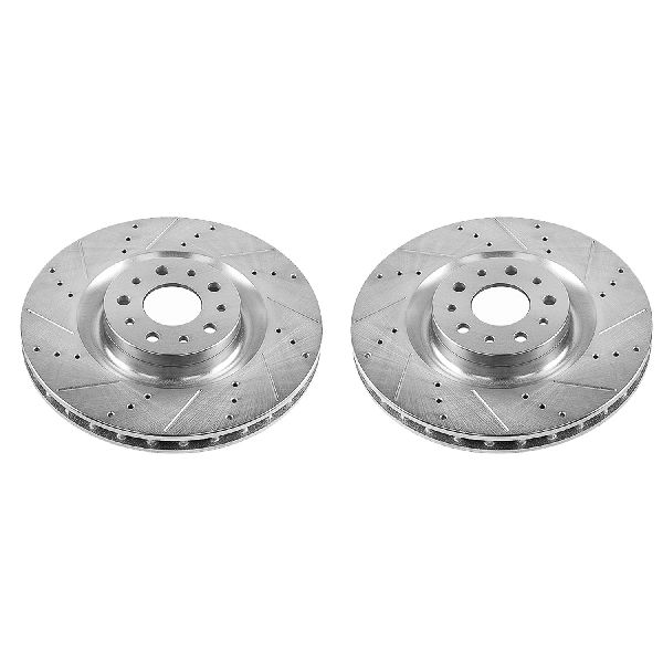 2014-2020 Fiat 500L Disc Brake Rotor Set - Front (Powerstop)