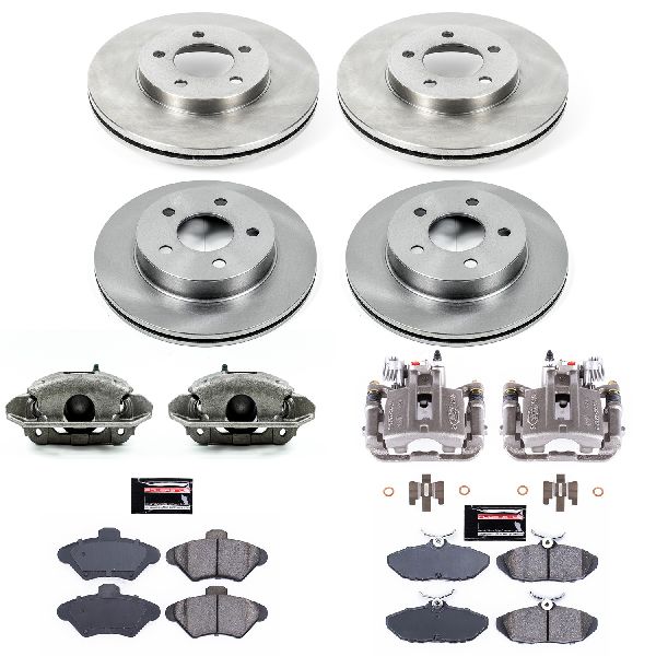 1993-1997 Mercury Cougar Disc Brake Kit - Front and Rear (Powerstop)