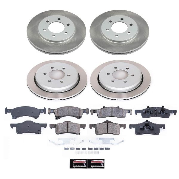 2003-2006 Lincoln Navigator Disc Brake Kit - Front and Rear (Powerstop)
